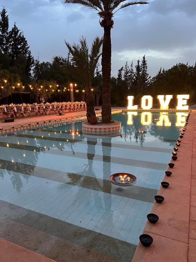 Отель Les Jardins De Marrakech Ouled Moumen Экстерьер фото