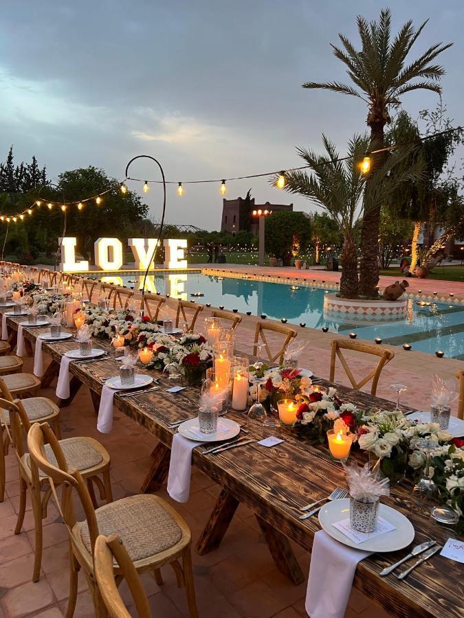 Отель Les Jardins De Marrakech Ouled Moumen Экстерьер фото