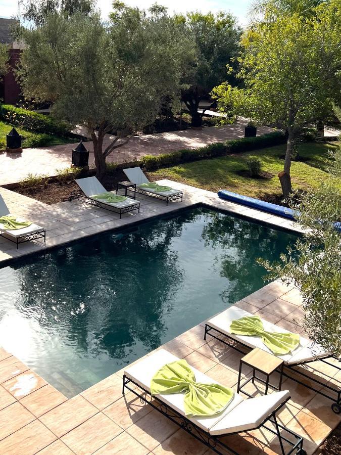 Отель Les Jardins De Marrakech Ouled Moumen Экстерьер фото