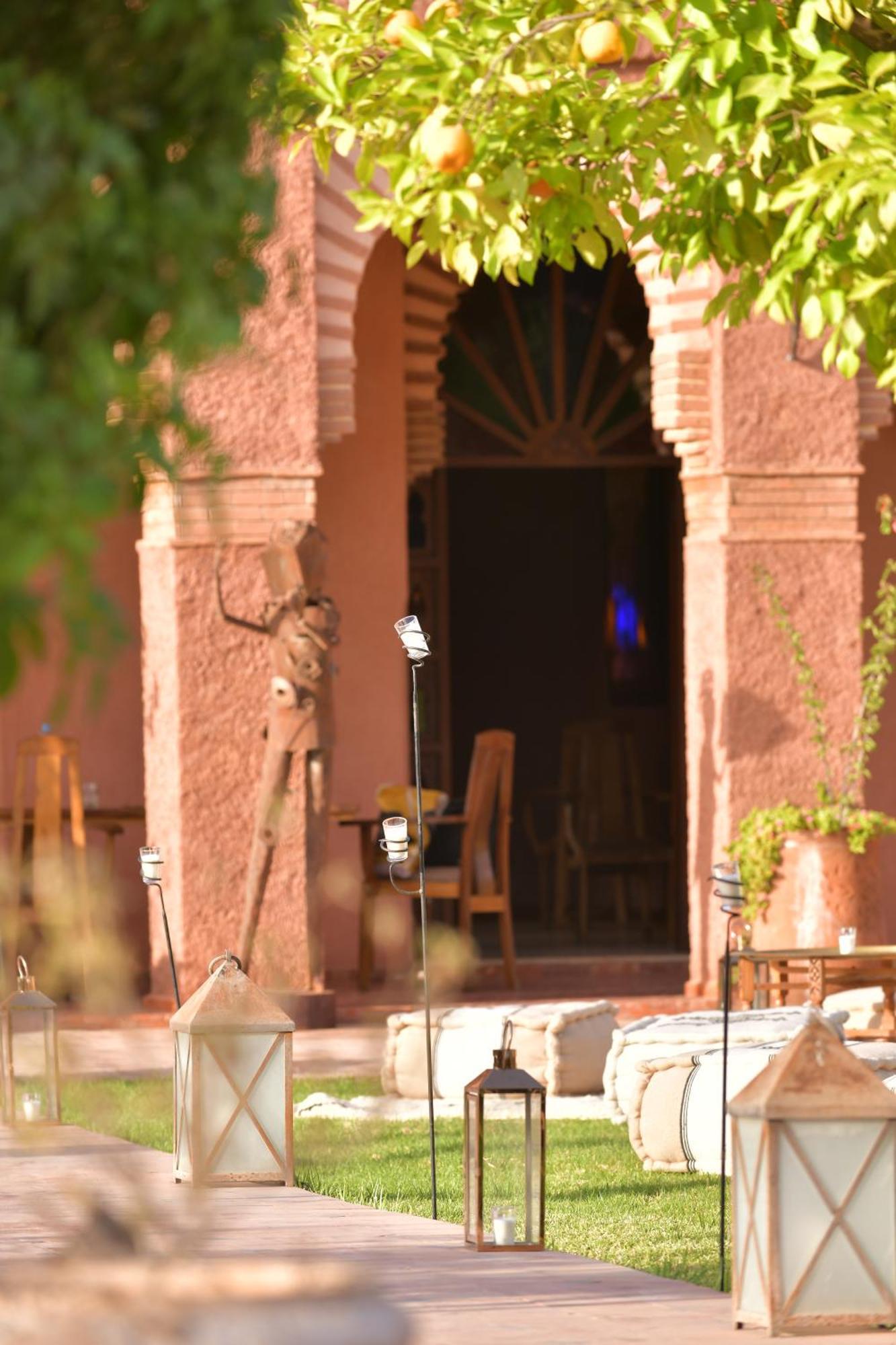 Отель Les Jardins De Marrakech Ouled Moumen Экстерьер фото